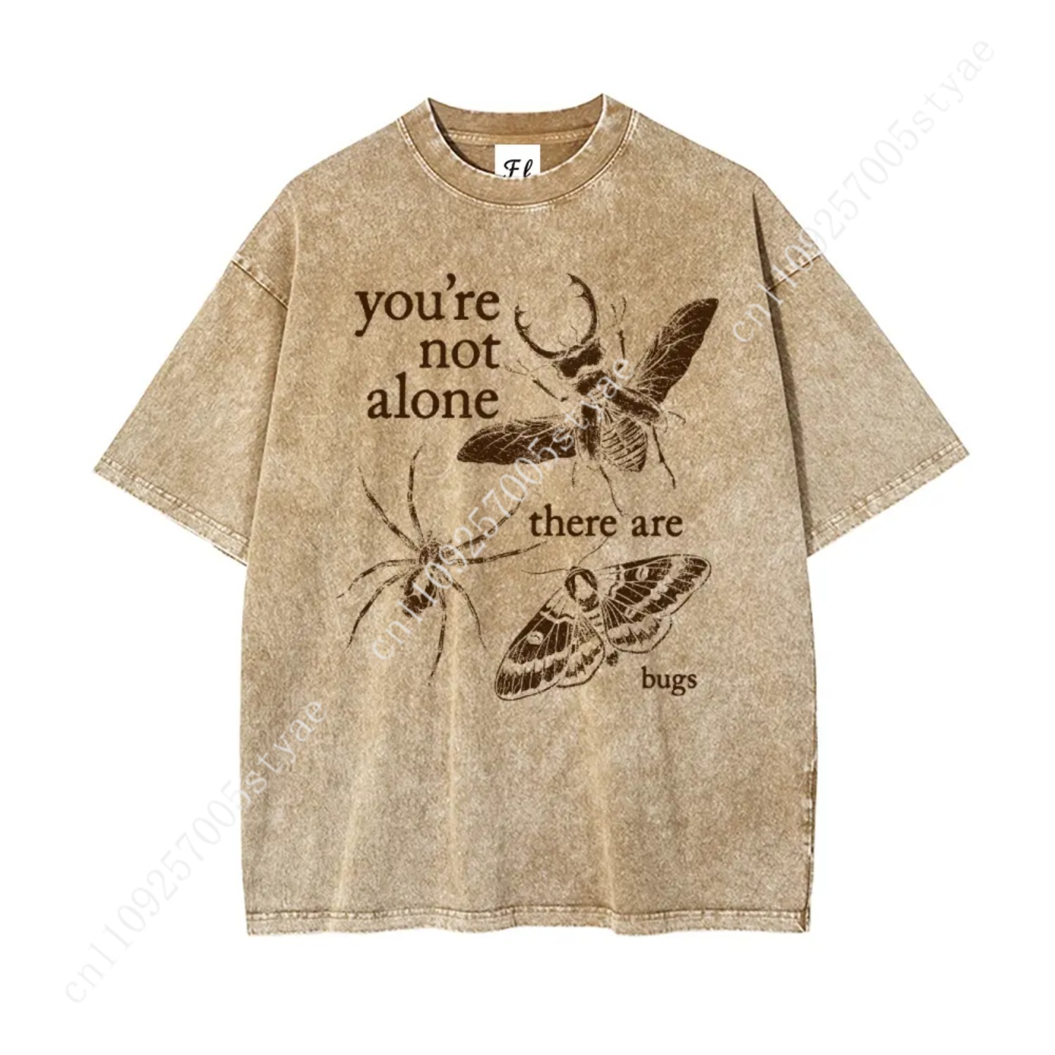 Summer Quilt - T-shirt unisexe surdimensionné en coton batik