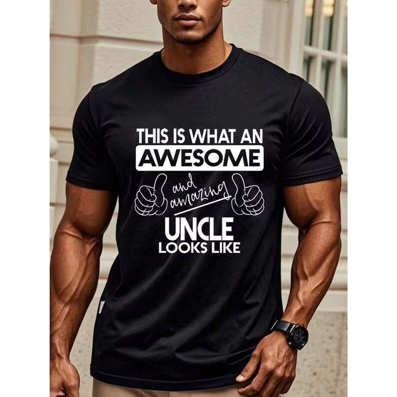 Summer Clothing Outfit Ideas - T-shirt graphique « Awesome Uncle »