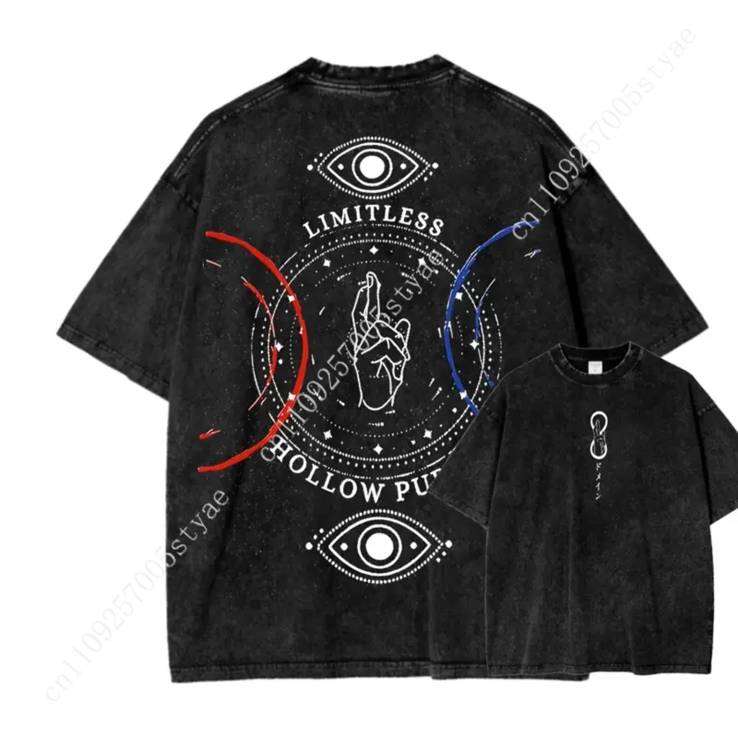 Summer Quilt - T-shirt imprimé Anime Gojo Satoru pour