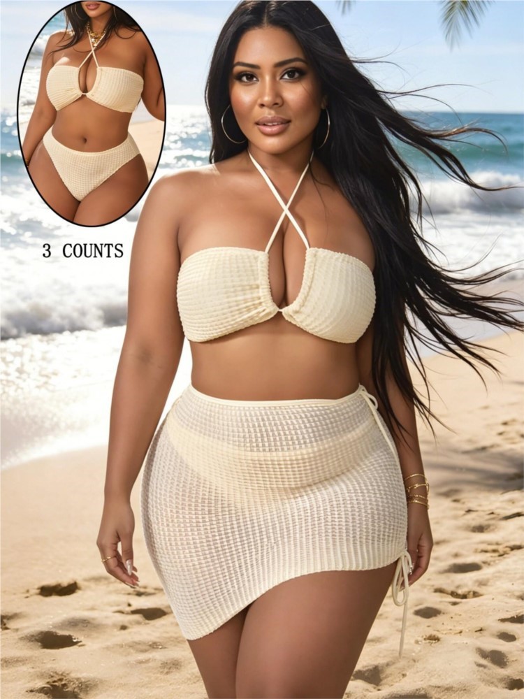 Bikini Set Push Up - Maillot de bain taille haute push-up