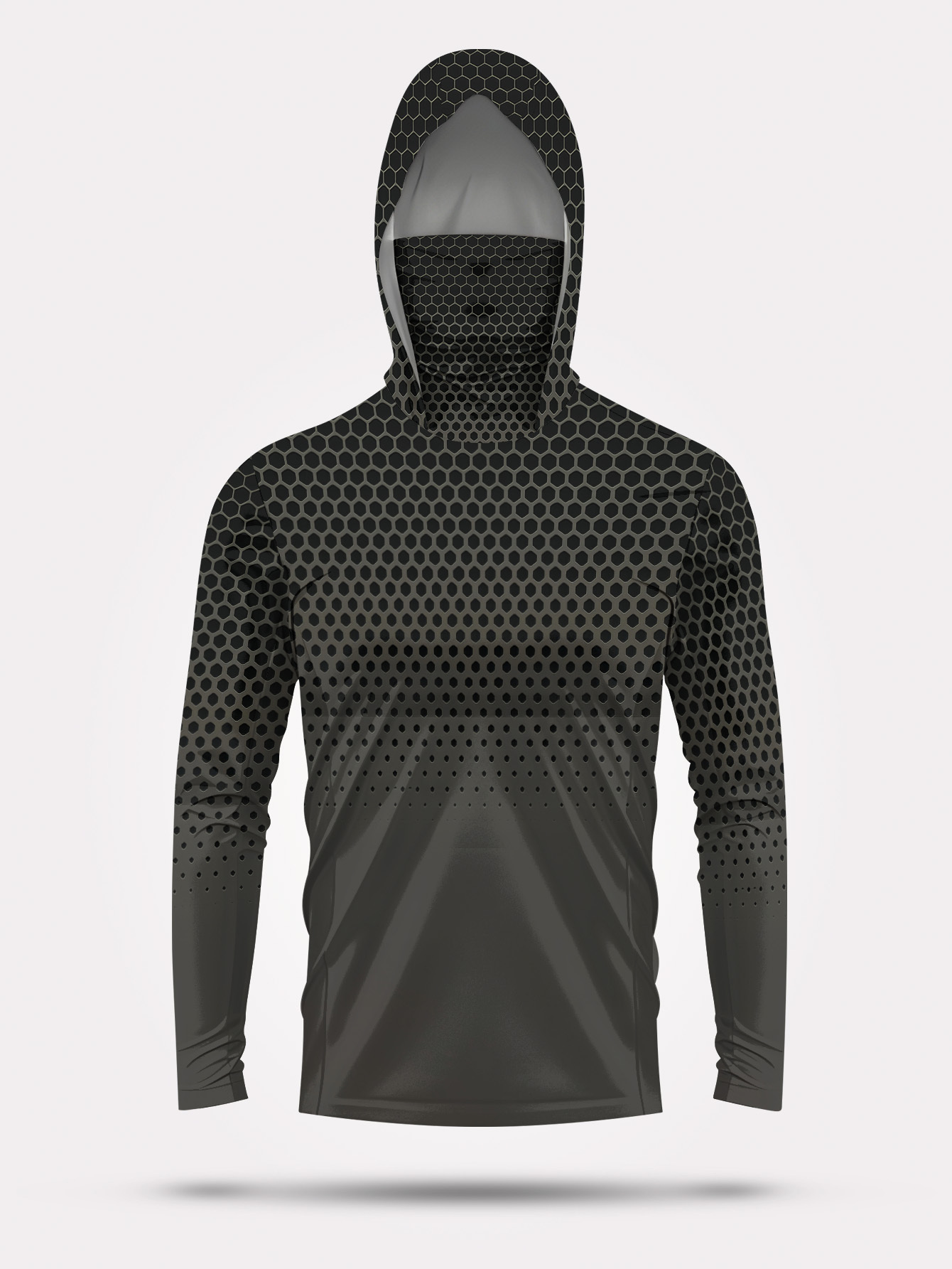 Summer Clothing Long Sleeve - T-shirt de pêche à capuche pour