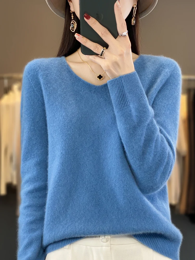 Summer Clothing Yarn - Fashion100 % laine mérinos pull cachemire