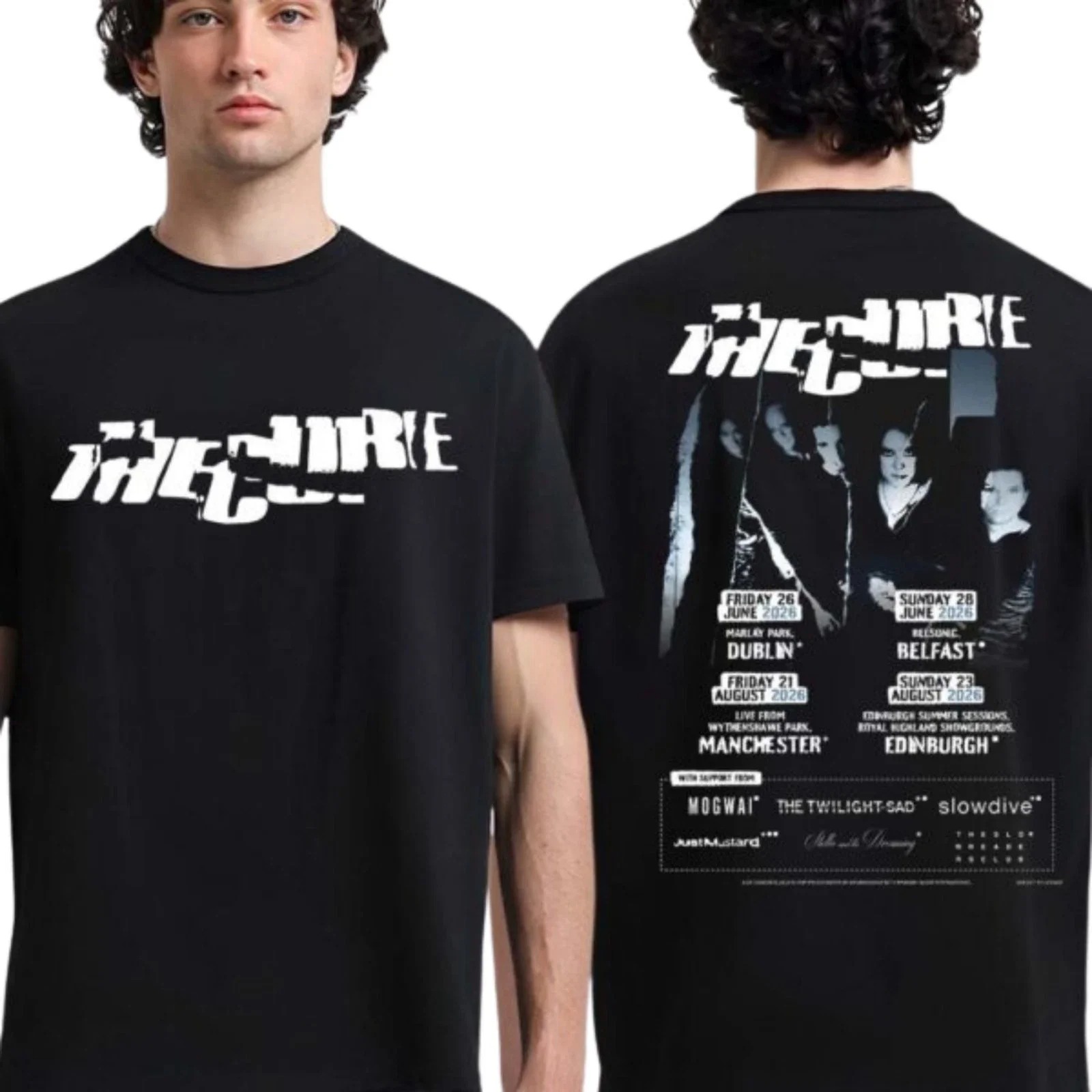 Womens Summer Clothing Uk - T-shirt imprimé graphique The Cure 2026
