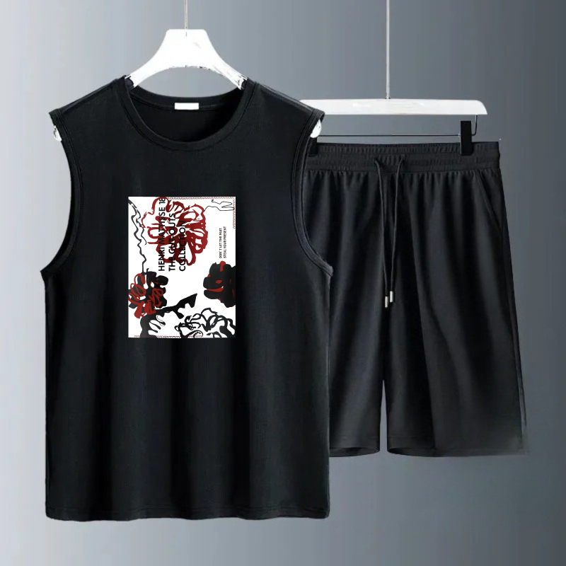 Summer Clothing For A Beach - Ensemble de débardeurs pour hommes Été