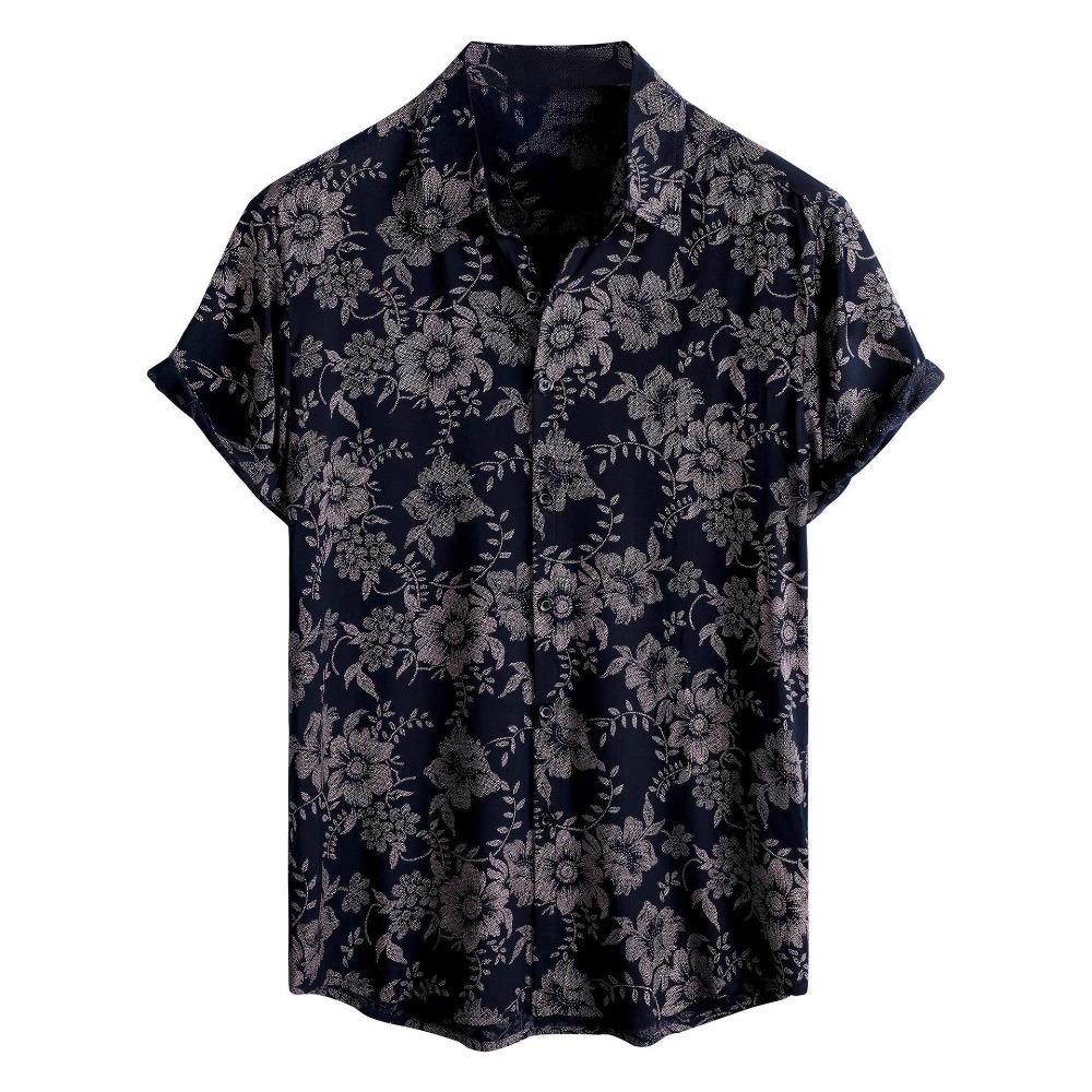 Summer Japanese Clothing - Chemise rétro japonaise d'été pour hommes,