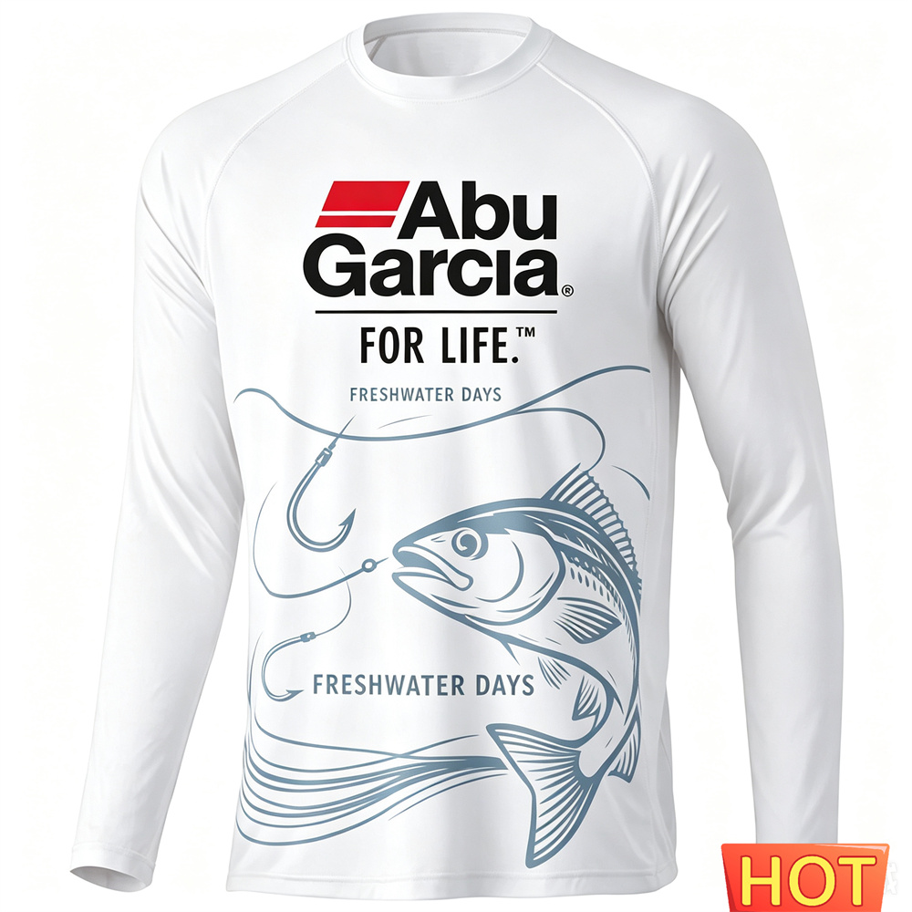 Summer Clothing Long Sleeve - T-shirt de pêche à manches longues