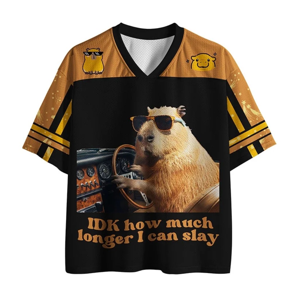 Summer Clothing Drive - T-shirt ample à col en V,