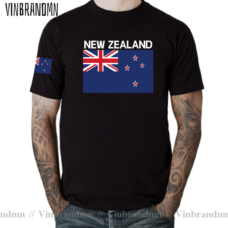 Summer Clothing Nz - Nouvelle-zélande hommes T-shirt maillots Zealander Nations