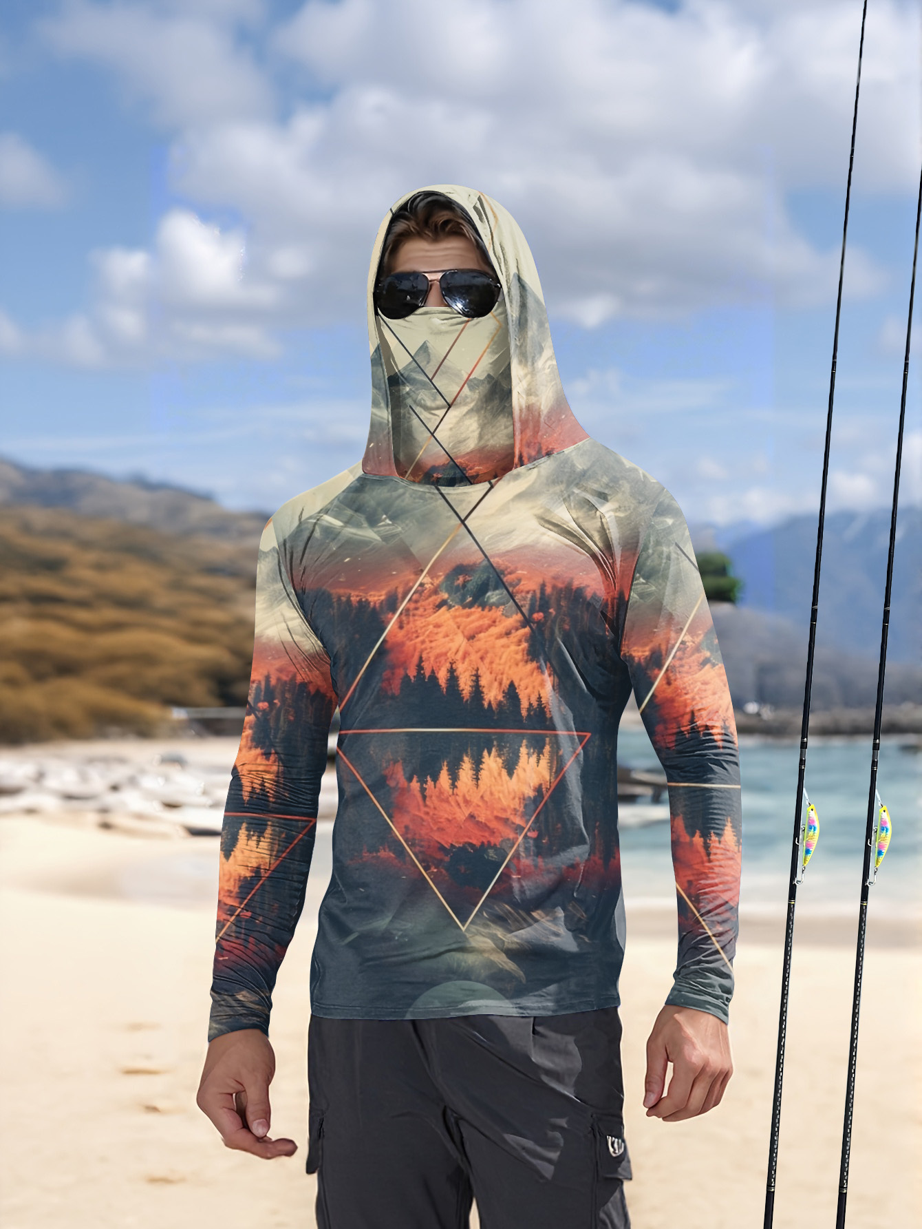 Sweat-shirt de pêche pour homm - Summer Clothing Long Sleeve avis et prix