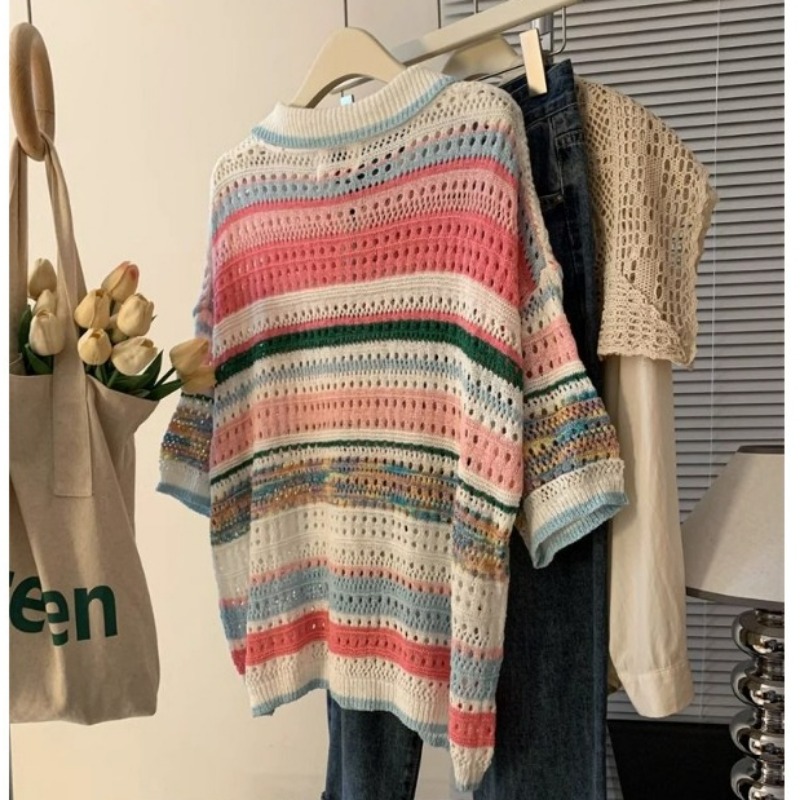 Femmes vêtements été contraste - Summer Clothing Yarn avis et prix