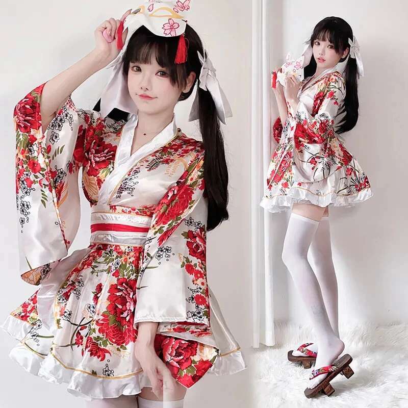 Robe Kimono japonaise modifiée - Summer Japanese Clothing avis et prix