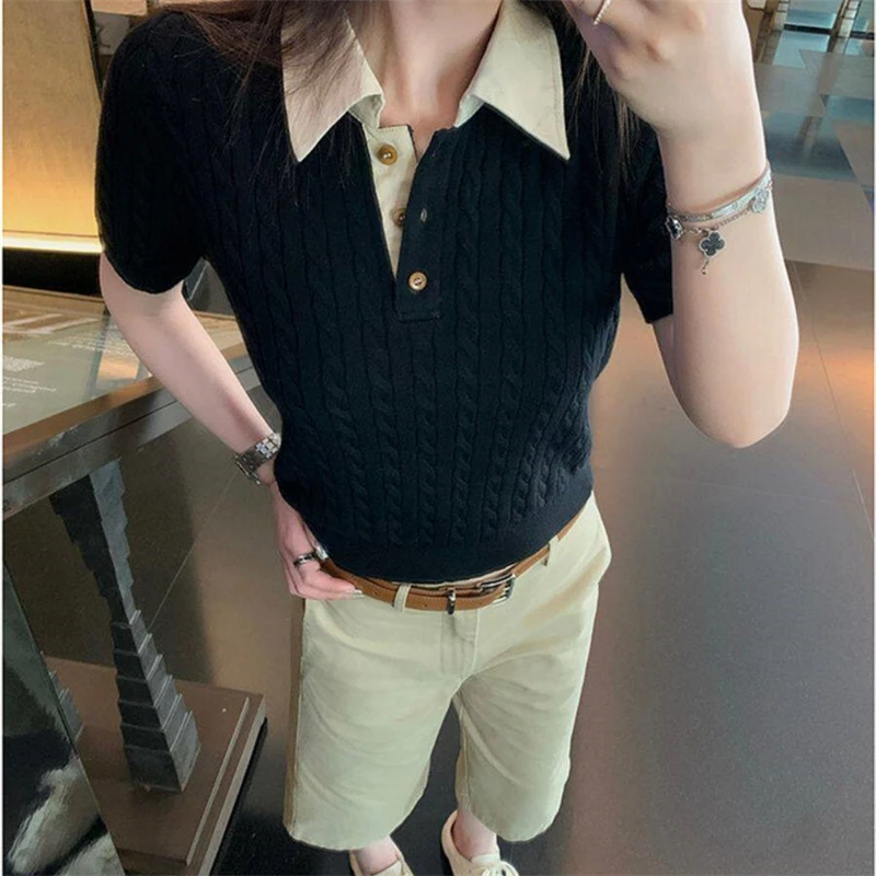 Pull en tricot pour femmes, no - Summer Clothing Yarn avis et prix
