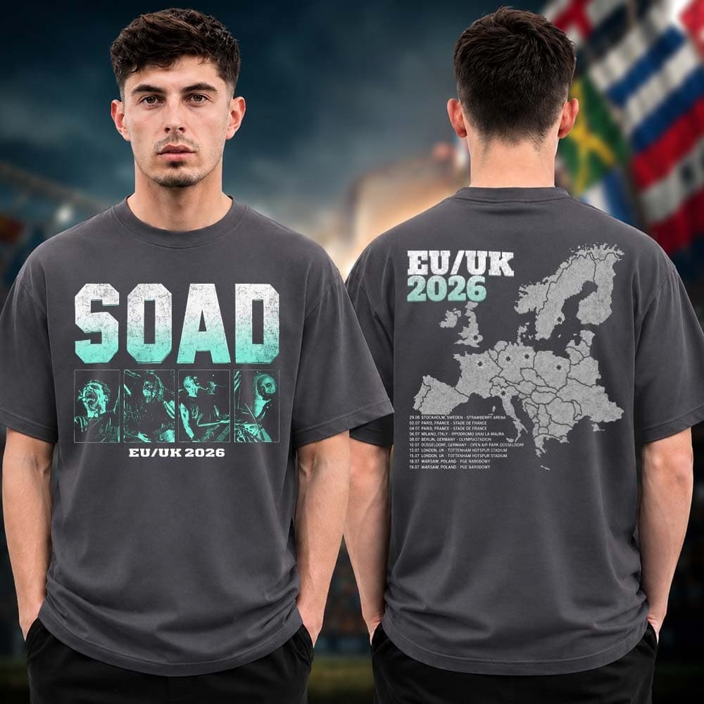 T-shirt System of A Down Europ - Womens Summer Clothing Uk avis et prix