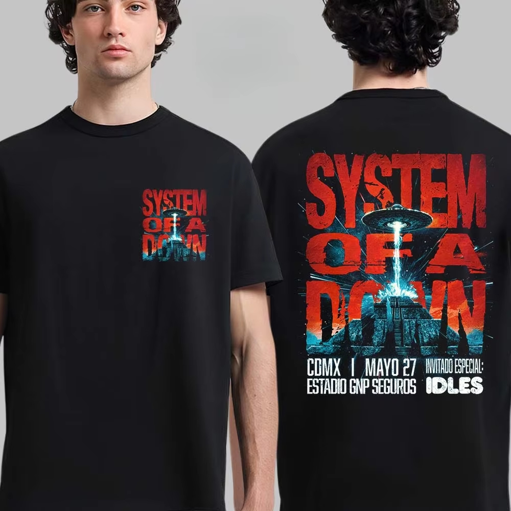 T-shirt System of A Down Europ - Womens Summer Clothing Uk avis et prix