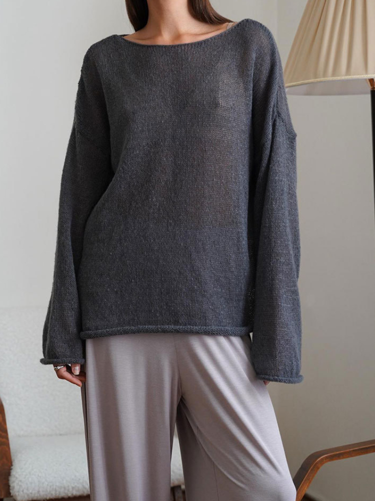 Pull surdimensionné tricoté aj - Summer Clothing Yarn avis et prix