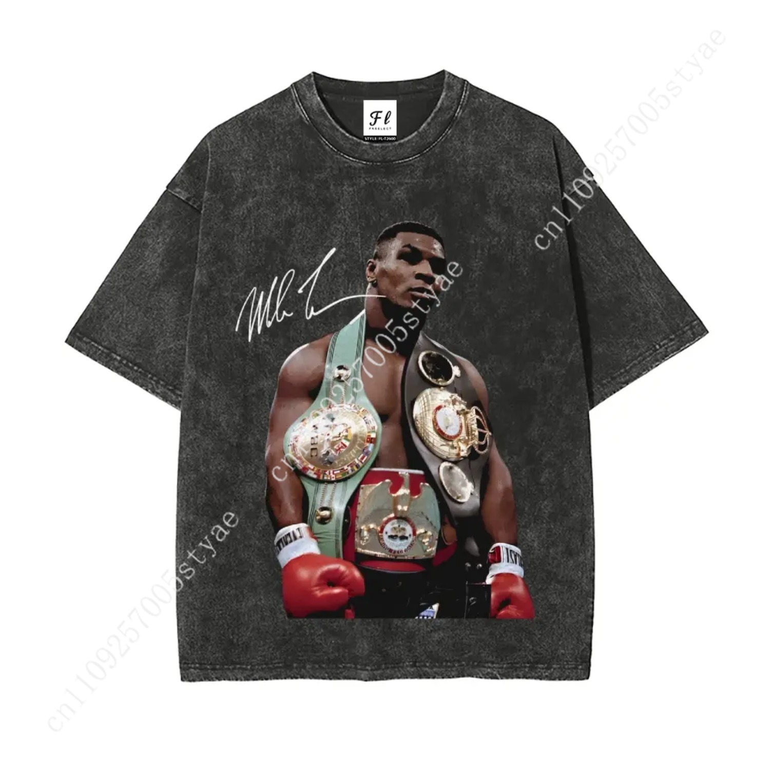 T-shirt Mike Tyson, vintage an - Summer Quilt avis et prix