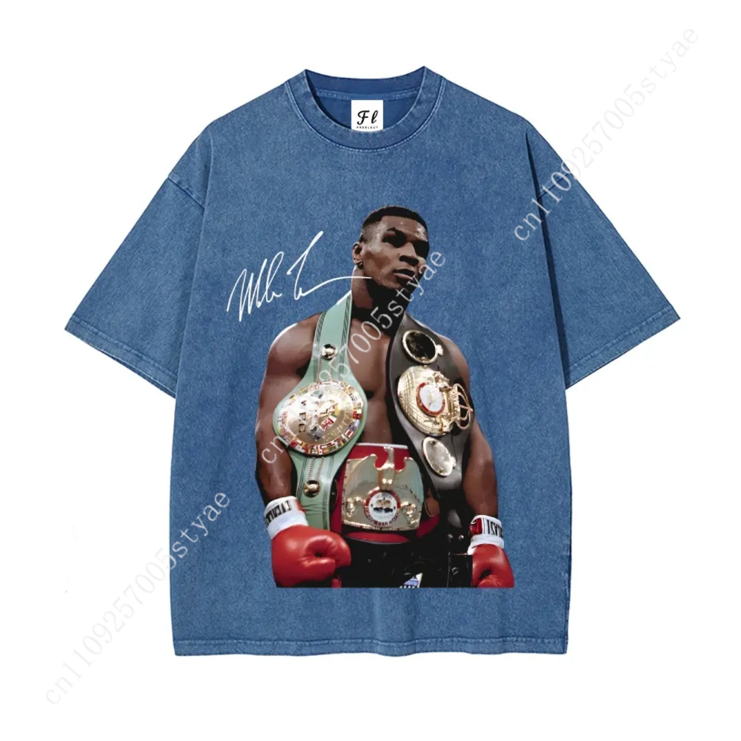 T-shirt Mike Tyson, vintage an - Summer Quilt avis et prix