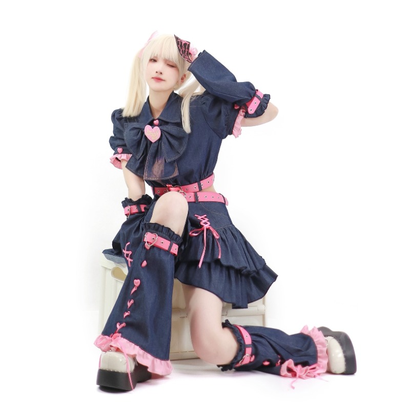 Ensemble de Mini Jupes en Deni - Summer Japanese Clothing avis et prix