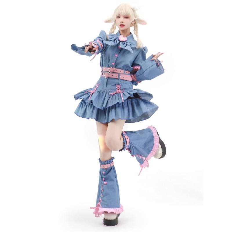 Ensemble de Mini Jupes en Deni - Summer Japanese Clothing avis et prix