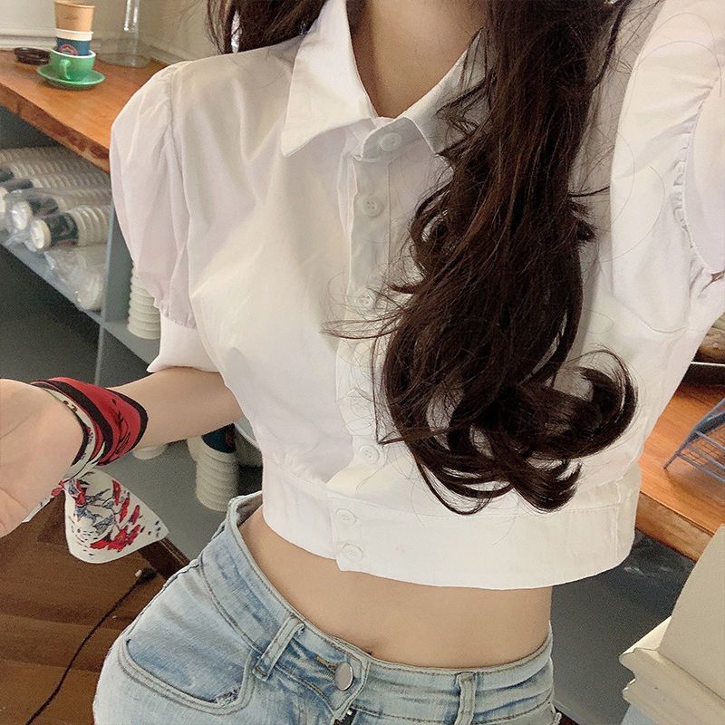 Chemise blanche à manches bouf - Summer Youth Clothing avis et prix