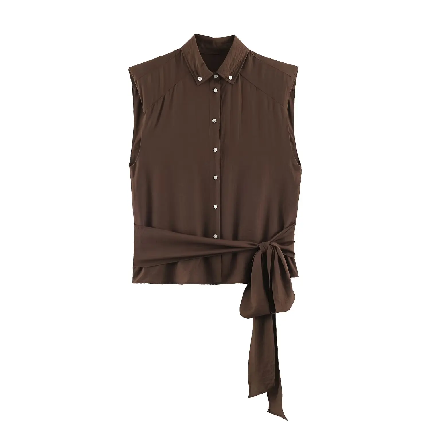 Nouvelle chemise en lin décont - Crop Blouse Linen avis et prix