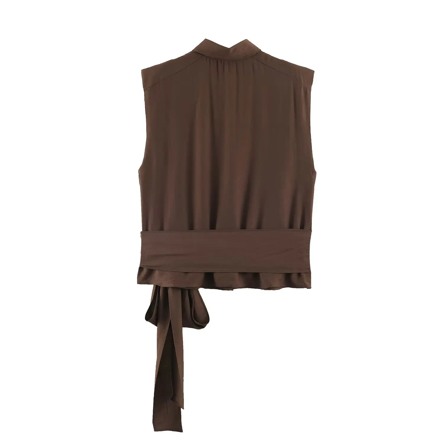 Nouvelle chemise en lin décont - Crop Blouse Linen avis et prix