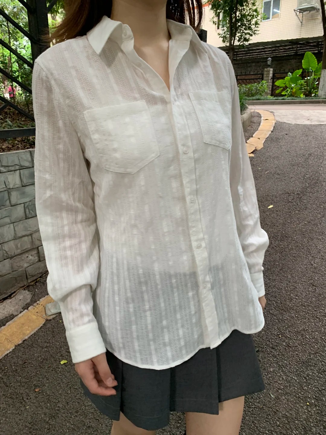 Chemisier en lin et coton à co - Crop Blouse Linen avis et prix