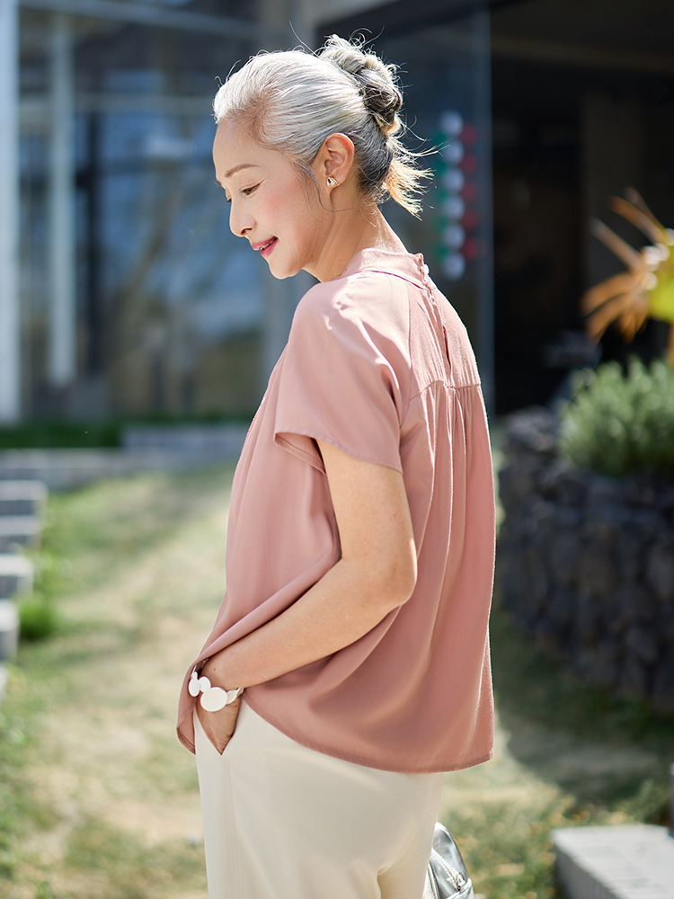 T-shirt fin à manches courtes  - Summer Clothing For Women Over 50 avis et prix