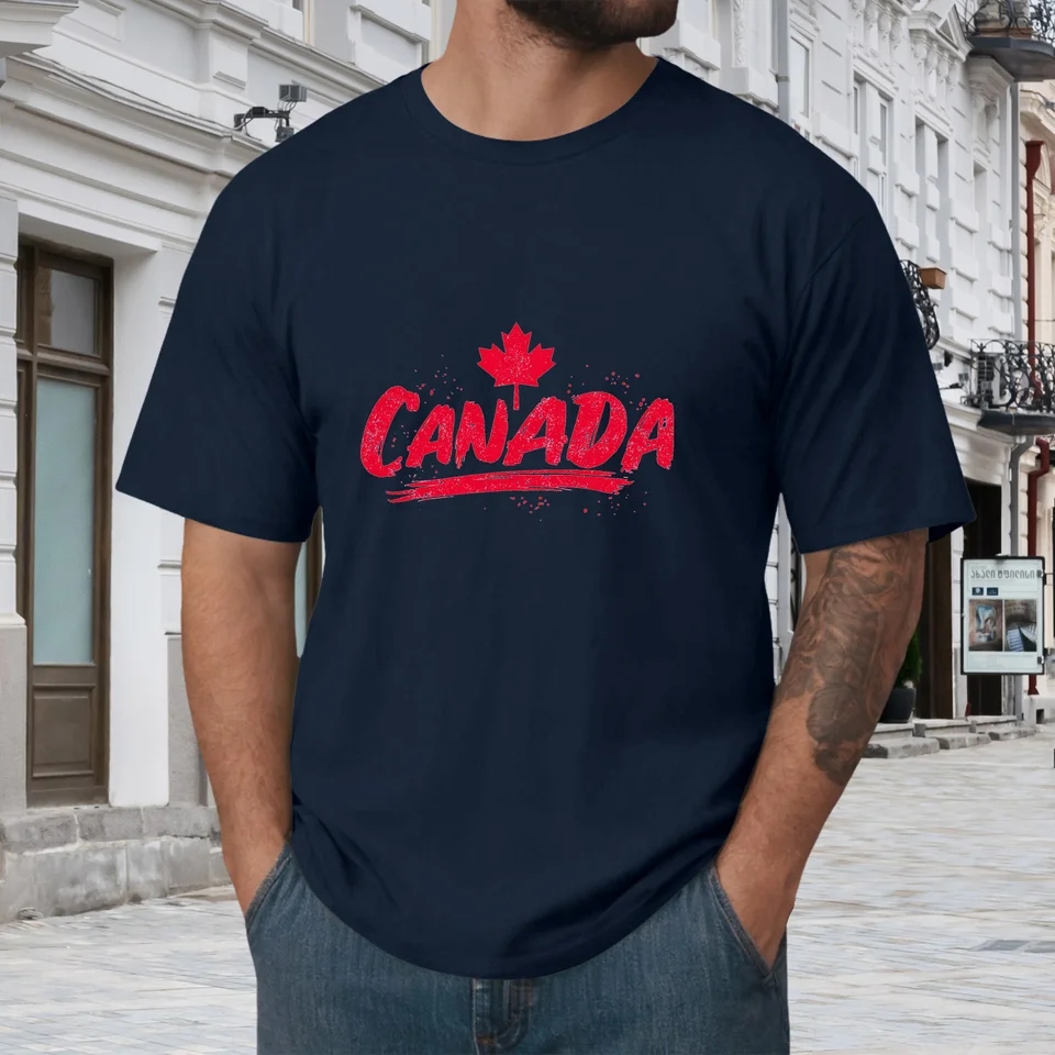 T-shirts pour hommes à motif f - Summer Clothing Canada avis et prix