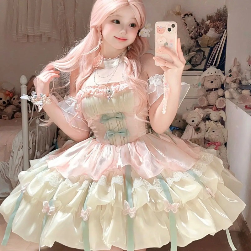 Kawaii – robe Lolita en dentel - Summer Japanese Clothing avis et prix