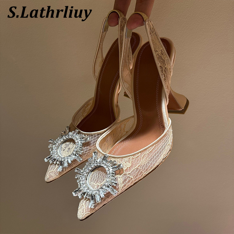 Sandales strass fleur bout poi - Summer Clothing Petite avis et prix