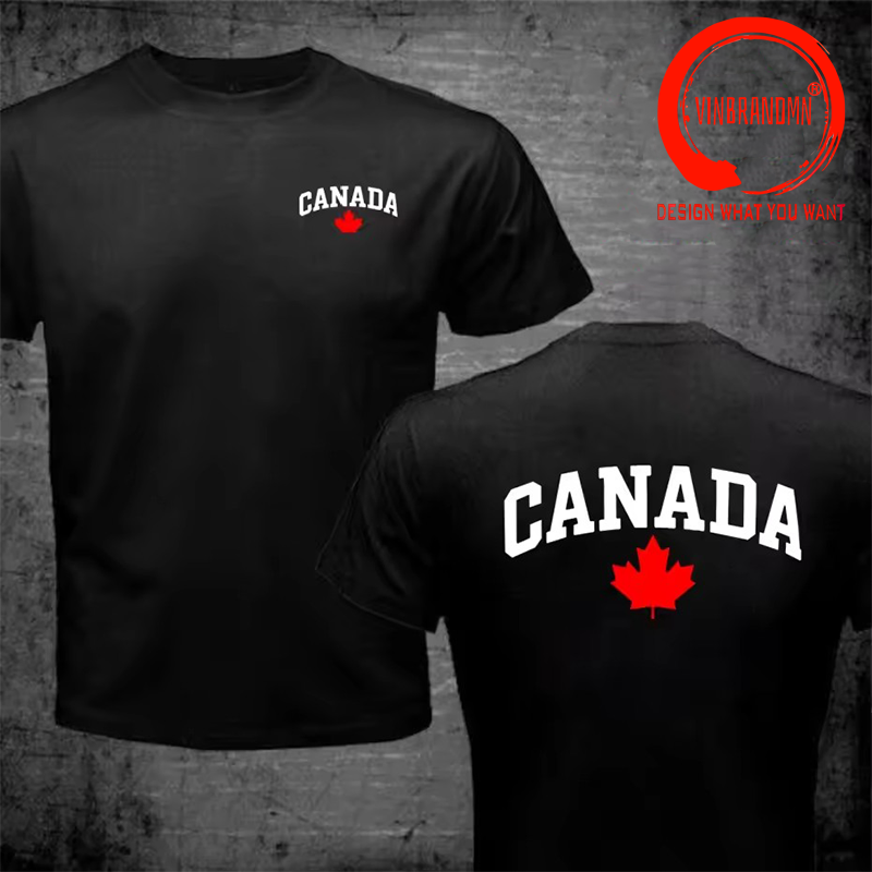 T-shirt en coton 100% imprimé  - Summer Clothing Canada avis et prix
