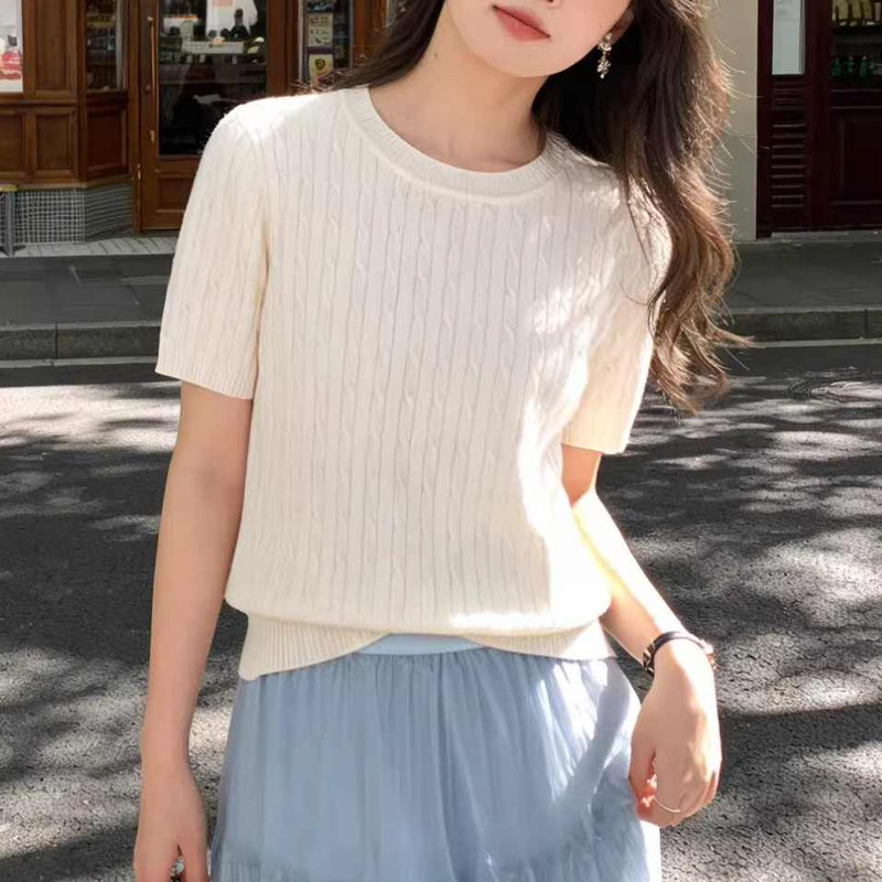 Pull en tricot pour femme, pul - Summer Clothing Yarn avis et prix