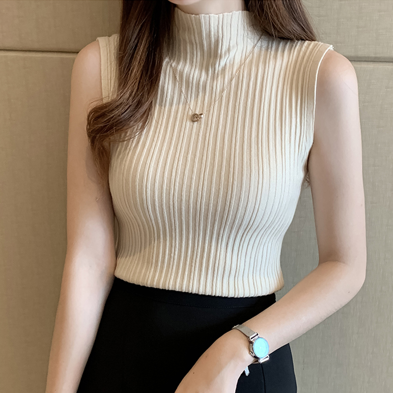 Solide mince mince sans manche - Summer Clothing Yarn avis et prix